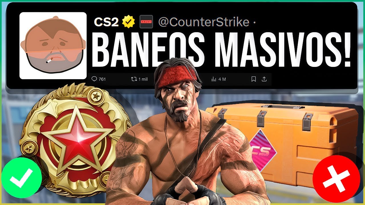 ⚠️ BANEOS ALERTAN A CUENTAS DE FARMEO en CS2! 🚨