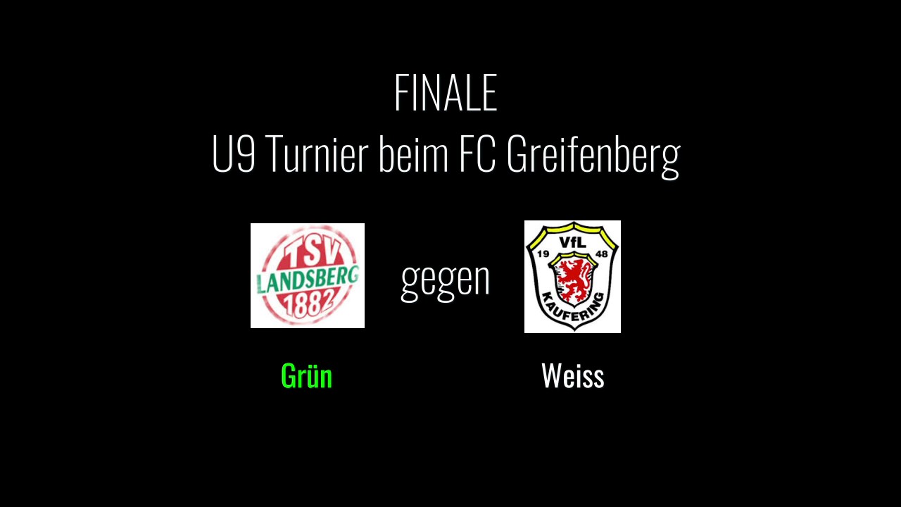 Finale TSV Landsberg am Lech vs VfL kaufering/Coole Bro&szlig;
