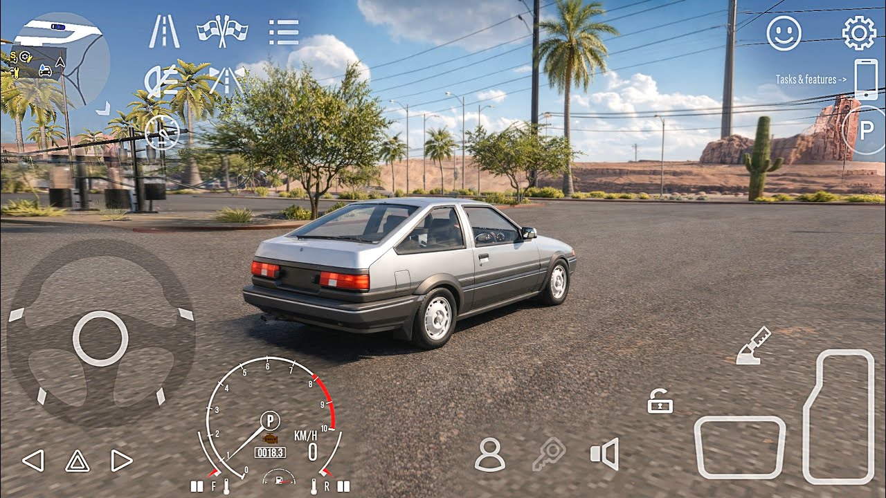 Toyota Corolla AE86 Diving in Car Parking Multiplayer 2 [ Gameplay ]