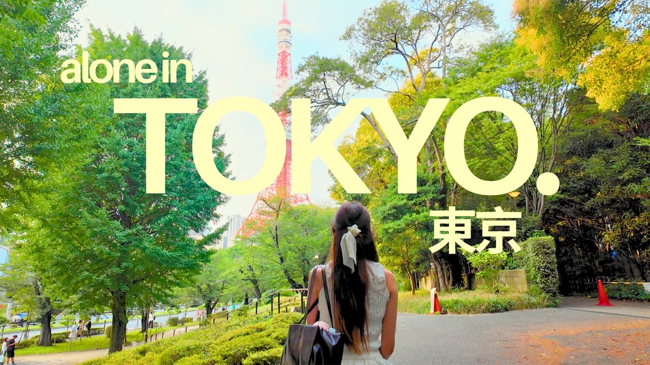 Влог из Токио🗼🇯🇵 | одиночное женское путешествие, поездка в Камакуру на день, милые кафе, город к...