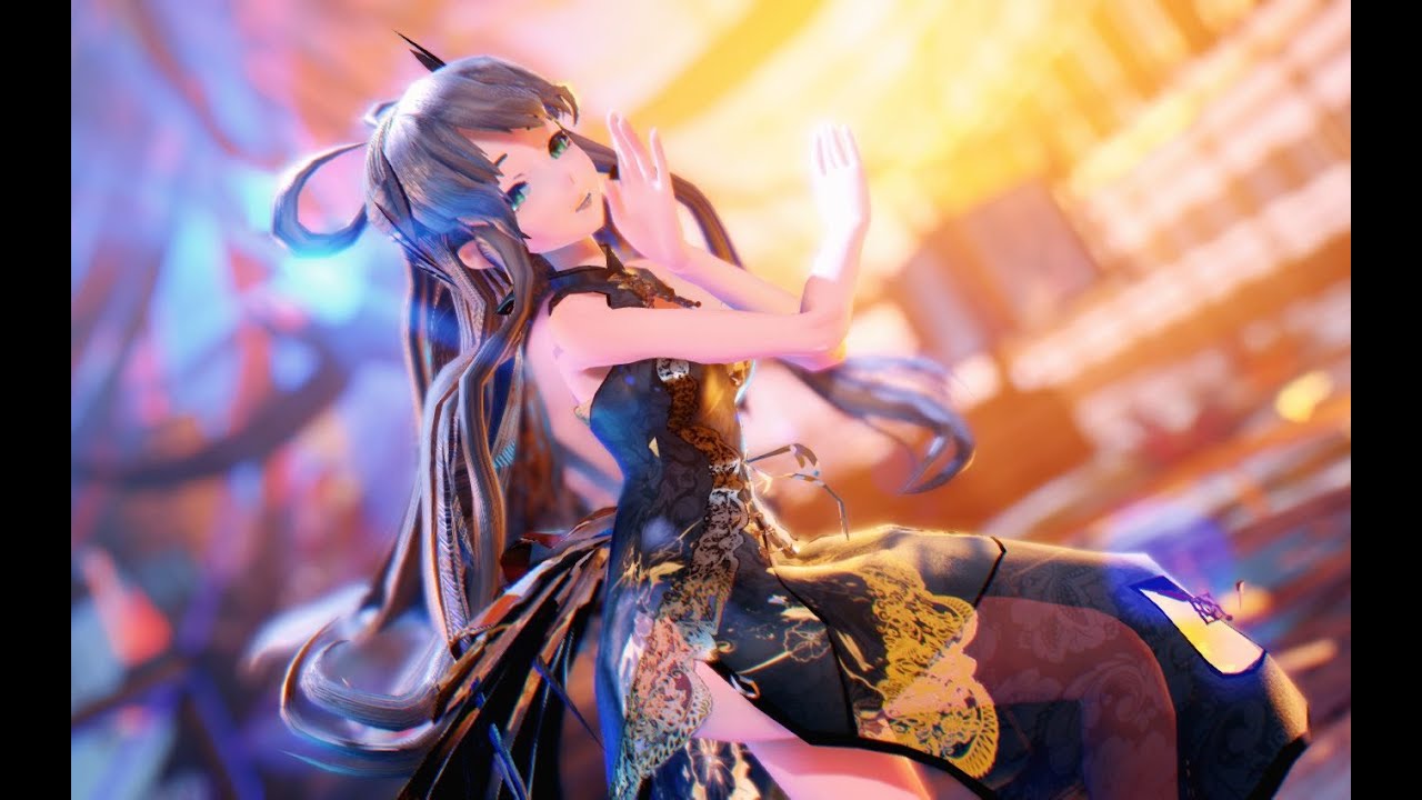 【VOCALOID MMD/4K/60FPS】Luo Tianyi【千灯愿】