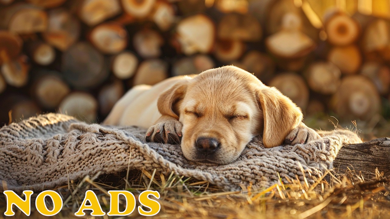 12 Hours Calming Music for Dogs 🐶 Deep Sleep & Anxiety Relief | Gentle Relaxing Dog Music (No Ads)