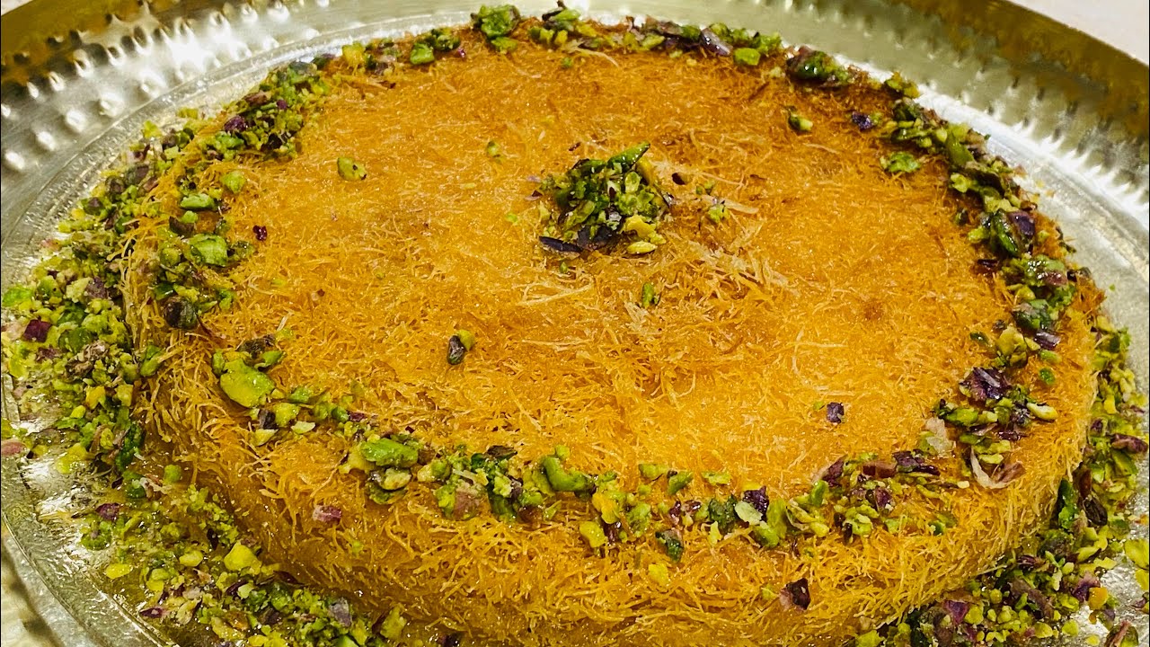 كنافه خشنه بقشطه طبيعيه منزليه😋بأسهل تحضيرمسبق بثلاث أشكال👌لاتعمليهابقشطة طبخ طعمها!؟