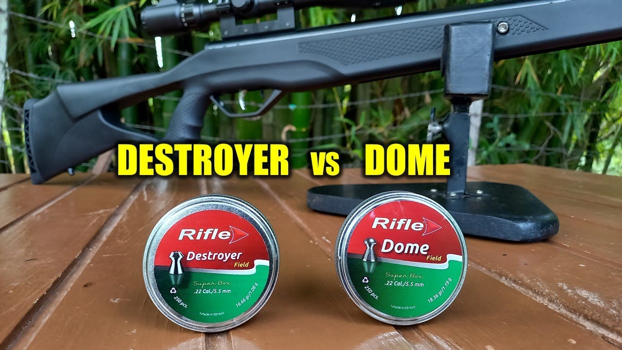 CHUMBINHO DESTROYER vs DOME! TESTE EM LATAS / TARGET FIELD