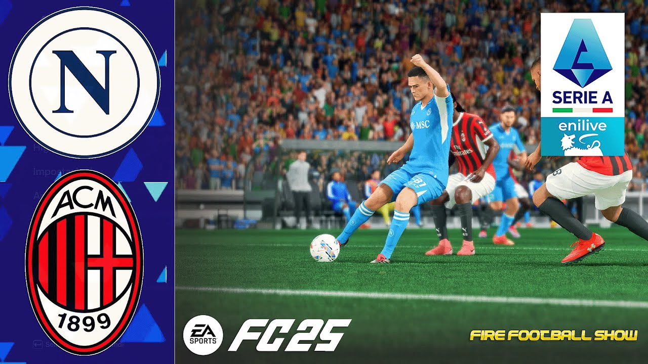 Napoli vs Milan | Serie A 24/25 (30° Giornata) | EA Sports FC 25