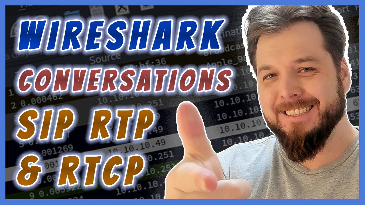 Análise de Tráfego SIP, RTP e RTCP - Conversations Screen