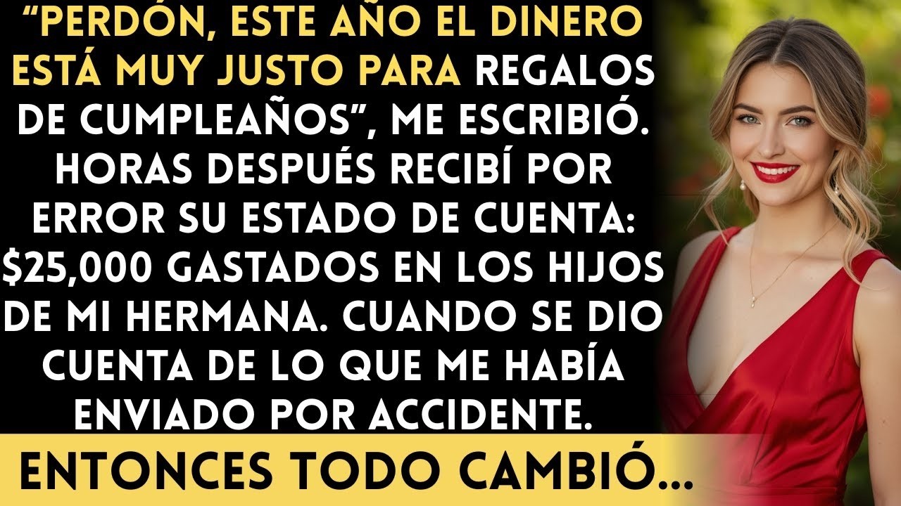 Mi mamá dijo que estaba sin dinero y no podía venir al cumpleaños de mi hija… hasta que vi su
