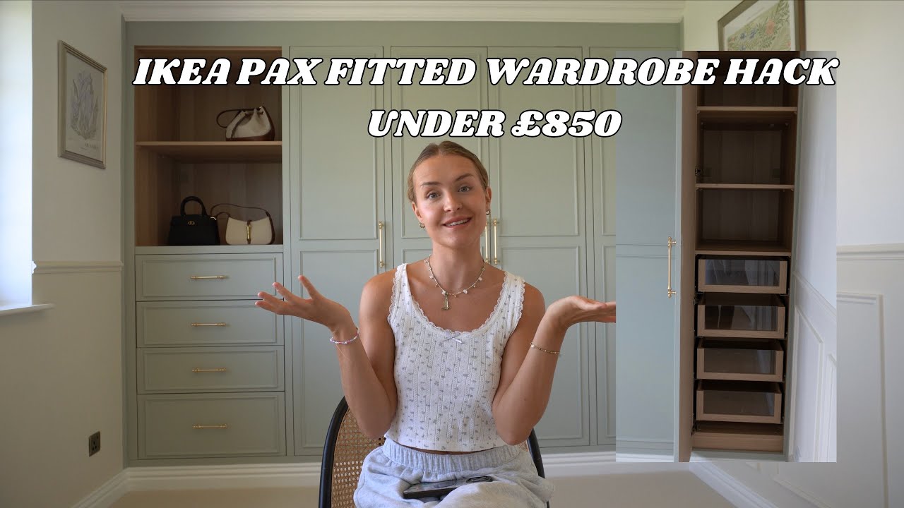 Лайфхак для встроенных шкафов за 850 фунтов стерлингов✨Лайфхак от IKEA