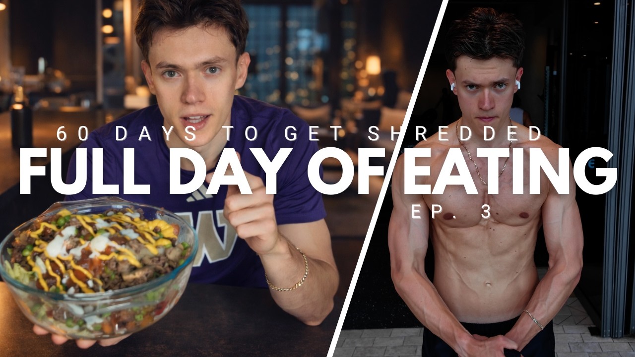 Carb Cycling on a Cut | Full Day of Eating | 28k long run PB at my leanest Ever Physique