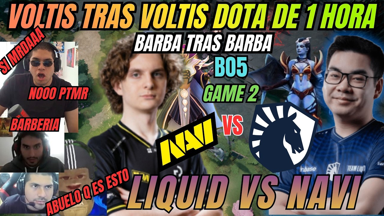 VOLTIS TRAS VOLTIS, DOTA DE 1 HORA - LIQUID VS NAVI - GAME 2 - BLAST SLAM IV - BO5 - DOTA 2