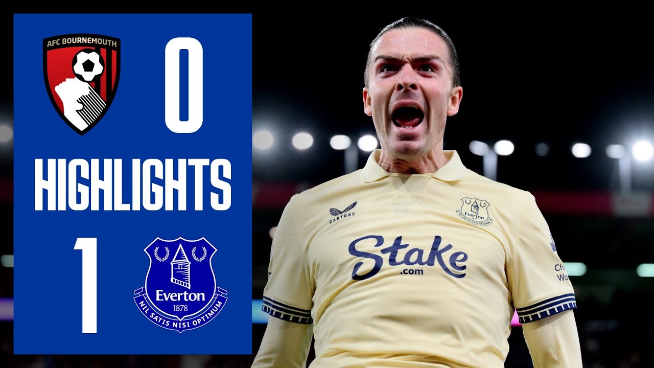 BOURNEMOUTH 0-1 EVERTON | Premier League highlights