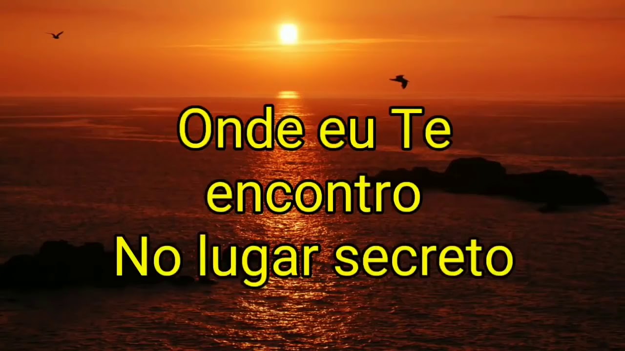 Lugar secreto Gabriela Rocha playback com bateria 1 tom baixo Legendado