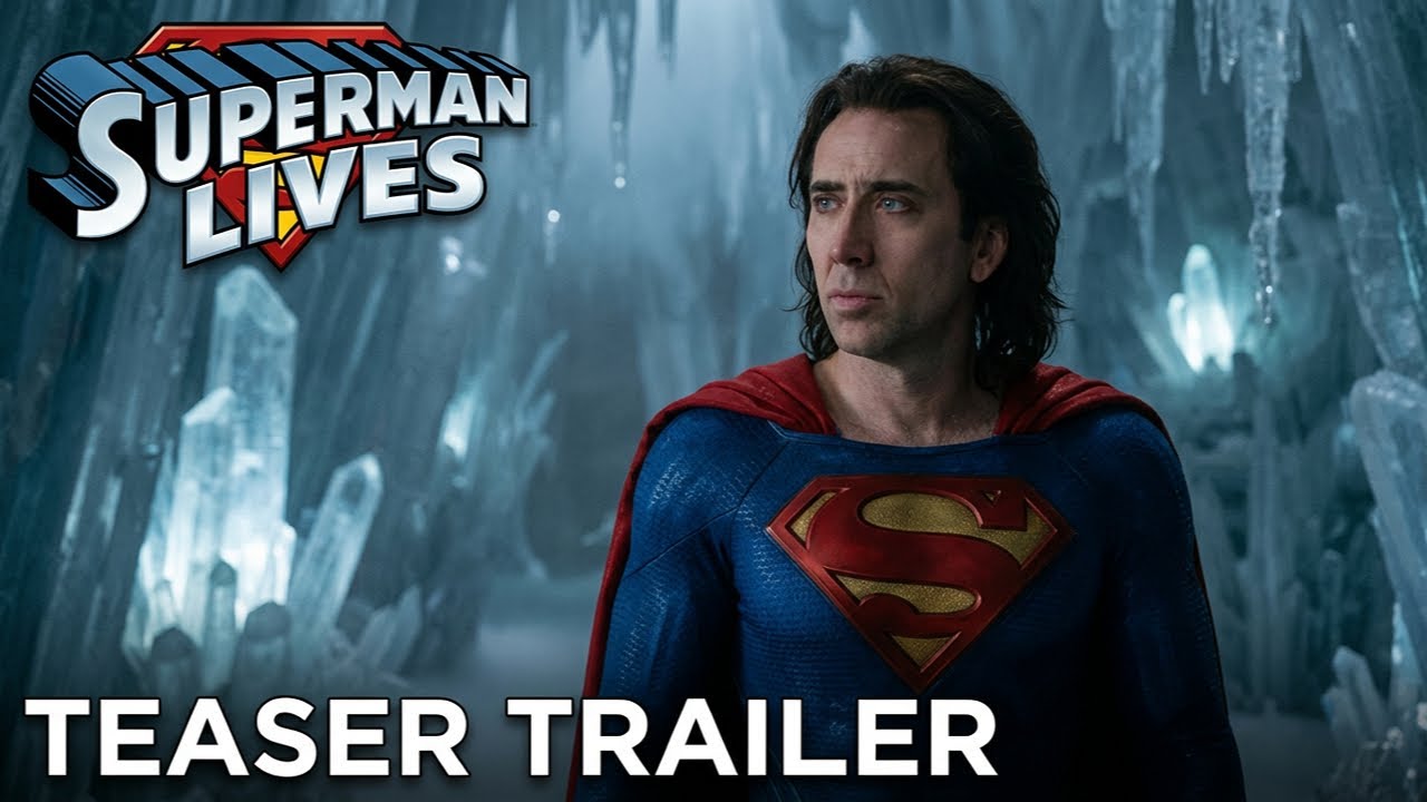 SUPERMAN LIVES - Teaser Trailer | Nicolas Cage Retro Movie Concept