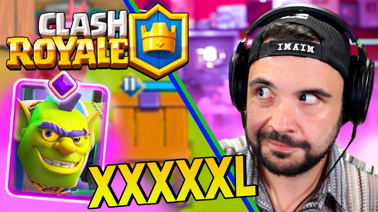 la Gabbia Goblin EVOLUTA fa Cagare Forte - XXXXXL CLASH ROYALE