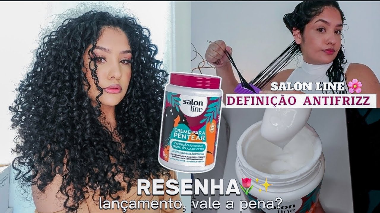 TESTEI O NOVO LANÇAMENTO DA SALON LINE 