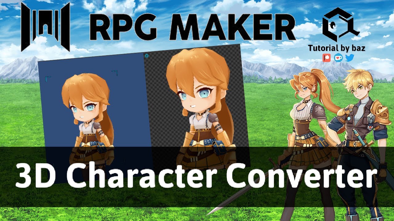 Учебное пособие по конвертации 3D-персонажей в RPG Maker — RPG Maker Unite
