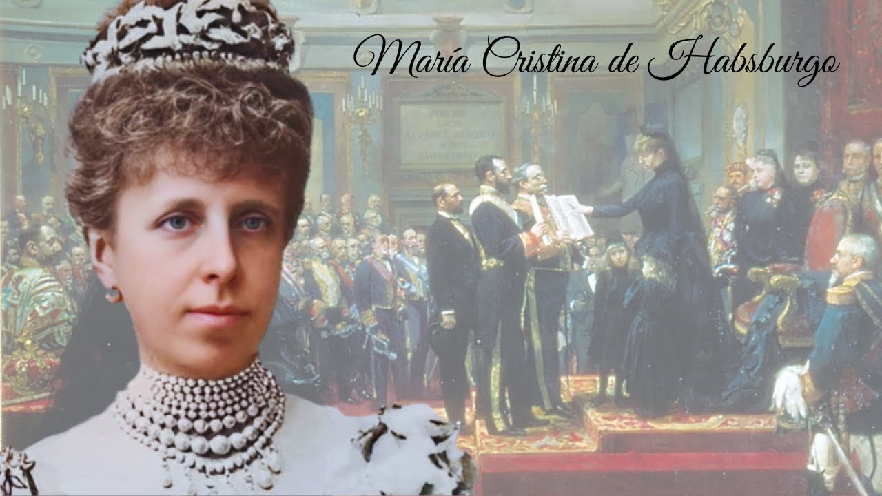 MARIA CRISTINA HABSBURGO (CONSORTE DE ALFONSO XII)