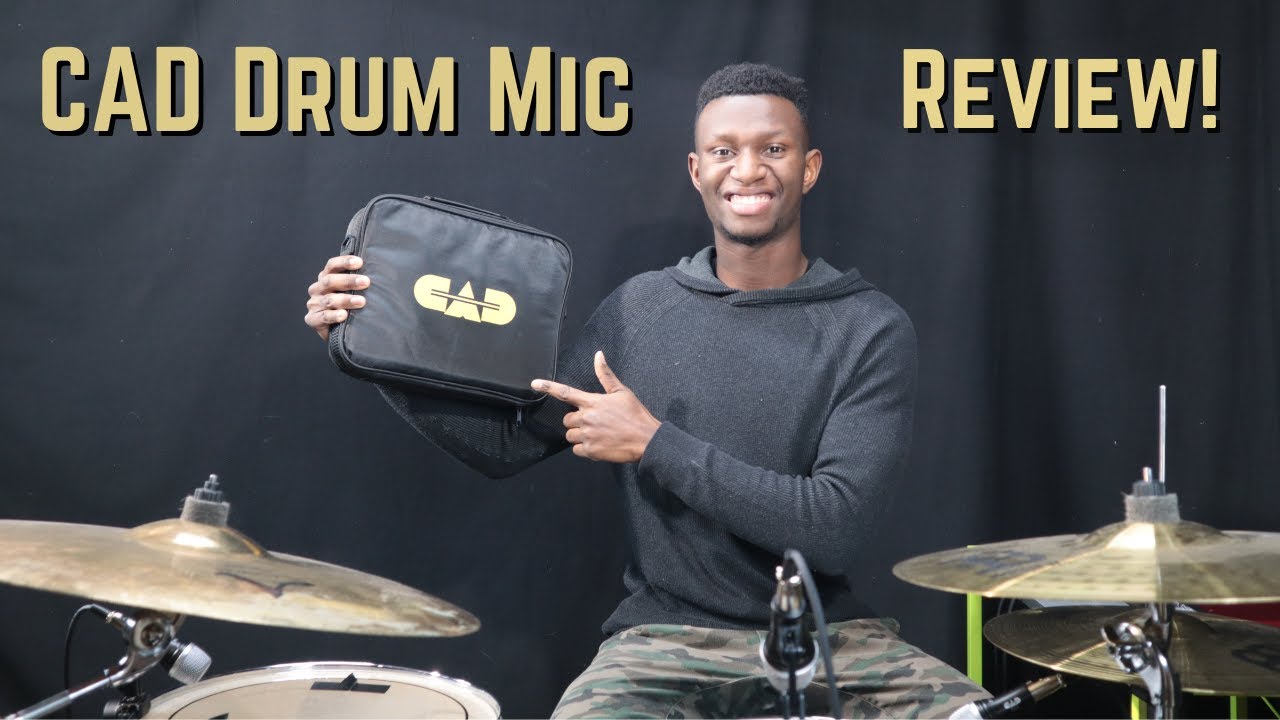 I FINALLY got drum microphones! | CAD Audio Stage 7 Drum Mic Review