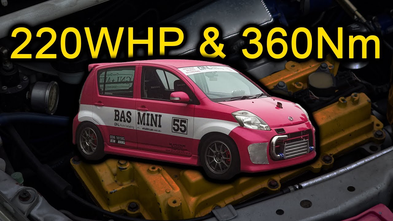 Perodua Myvi 220whp YRV turbo BUS MINI | Malaysia #POV [Genting Run 冲上云霄] [CC Subtitle]
