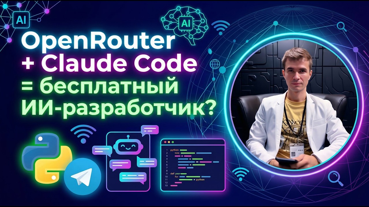 OpenRouter + Claude Code = бесплатный ИИ-разработчик?