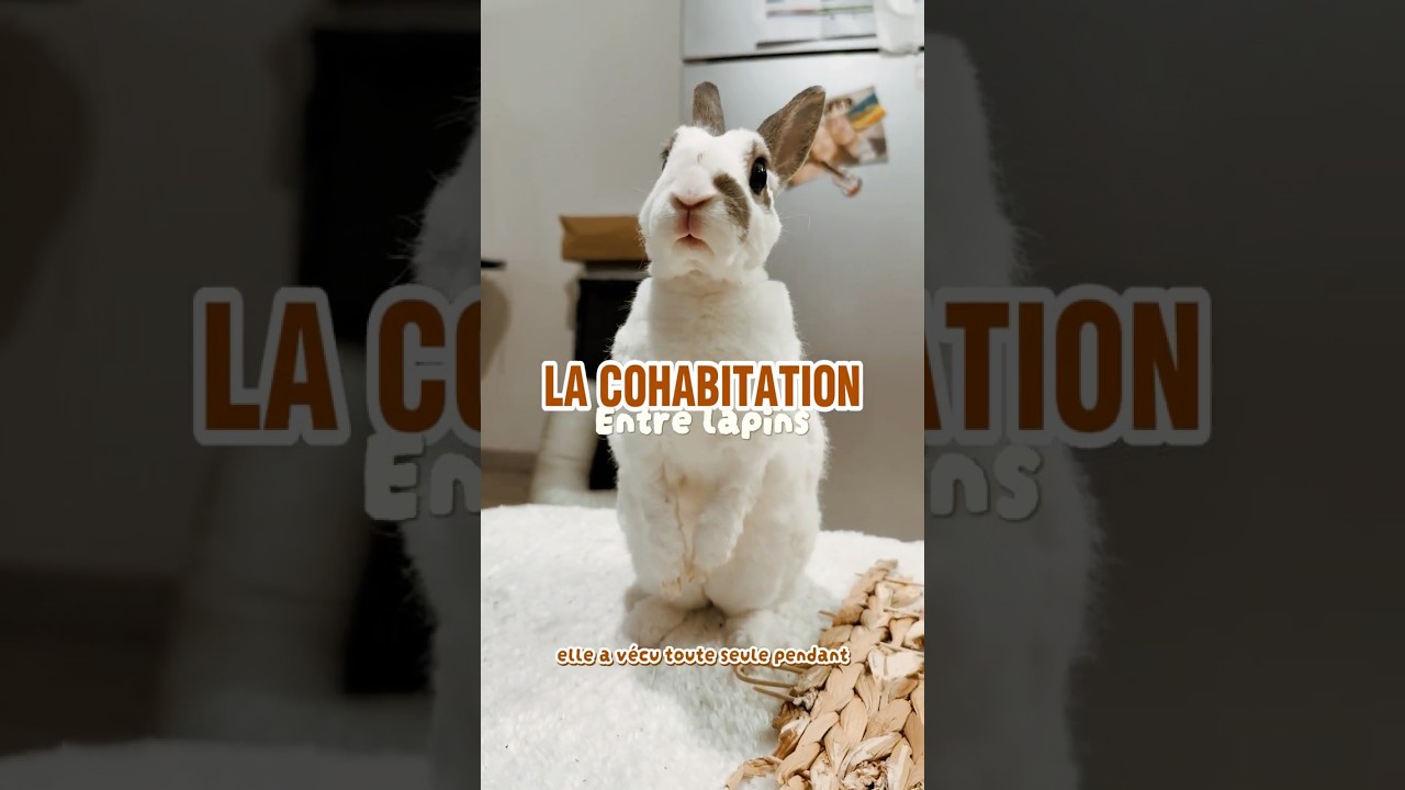 La cohabitation entre lapin, pas aussi facile ?? #bunnies #rabbit #bunny #animaux #mycuterabbit 