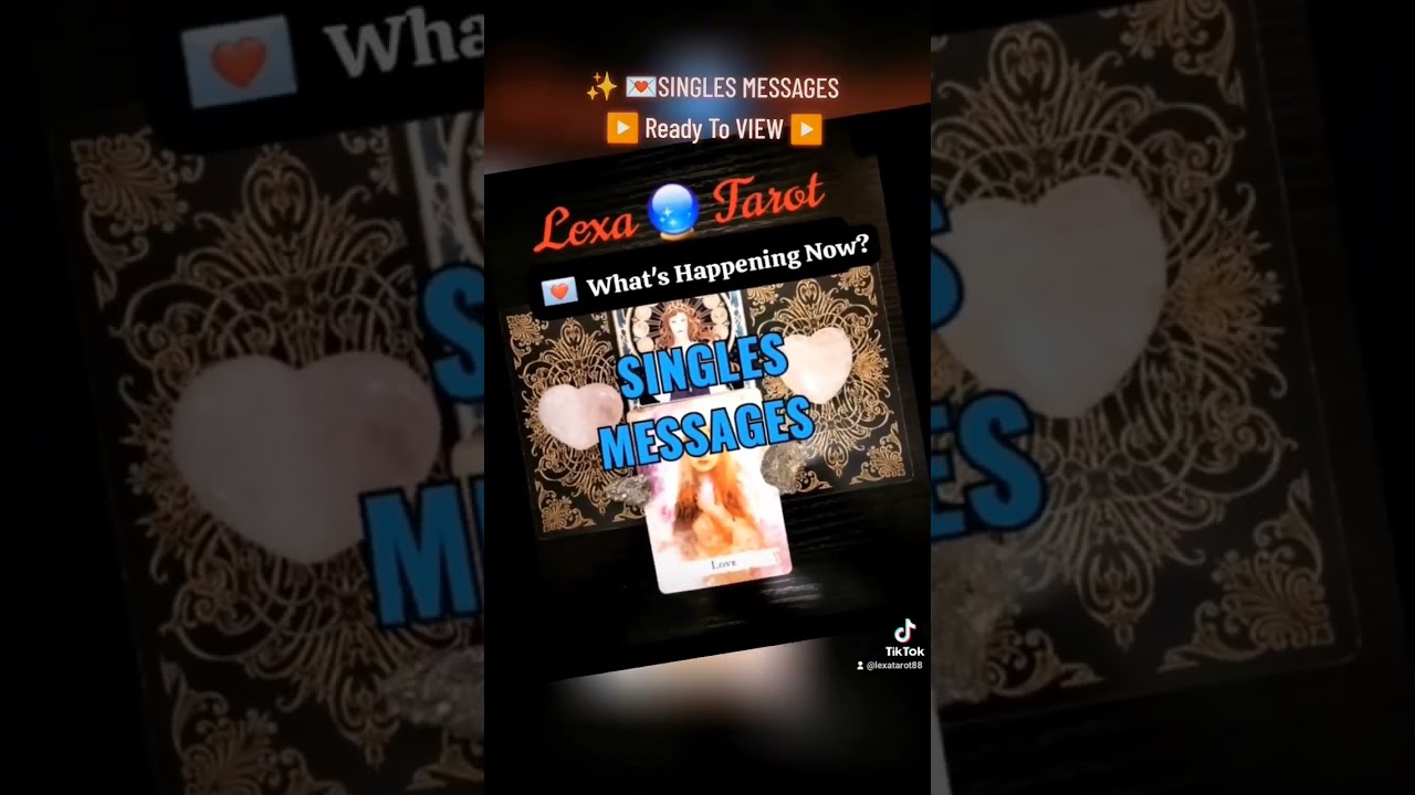 ✨ SINGLES Message✨ Sept. 10th- Oct. 10th Tarotcast/ Tarotscope ▶️ Ready to VIEW @lexatarot