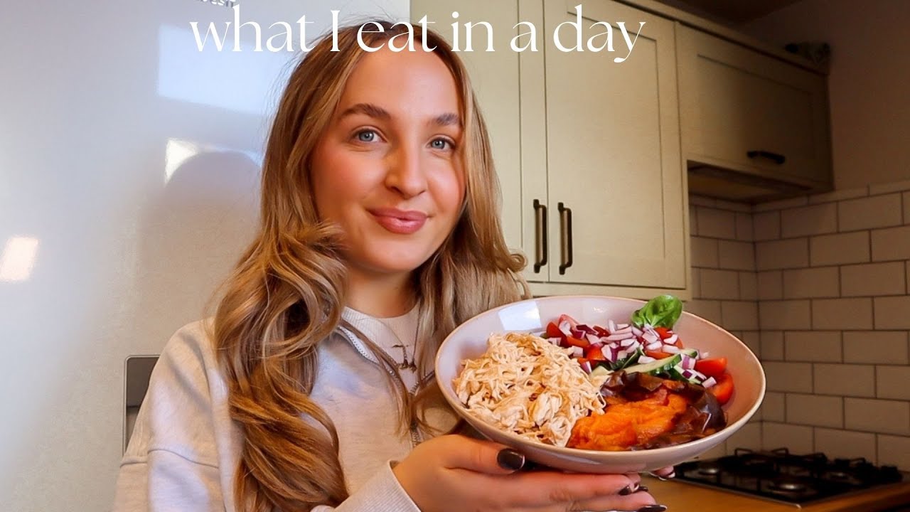 WHAT I EAT IN A DAY 🍓🥗✨ Healthy Reset + Easy Meal Prep