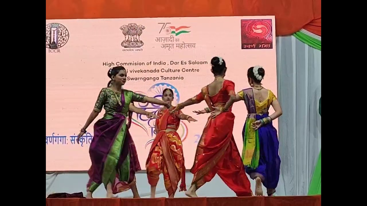 Vijay bhava . An awesome performance by girls .On the occasion of Hindi diwas  at SVCC Tanzania