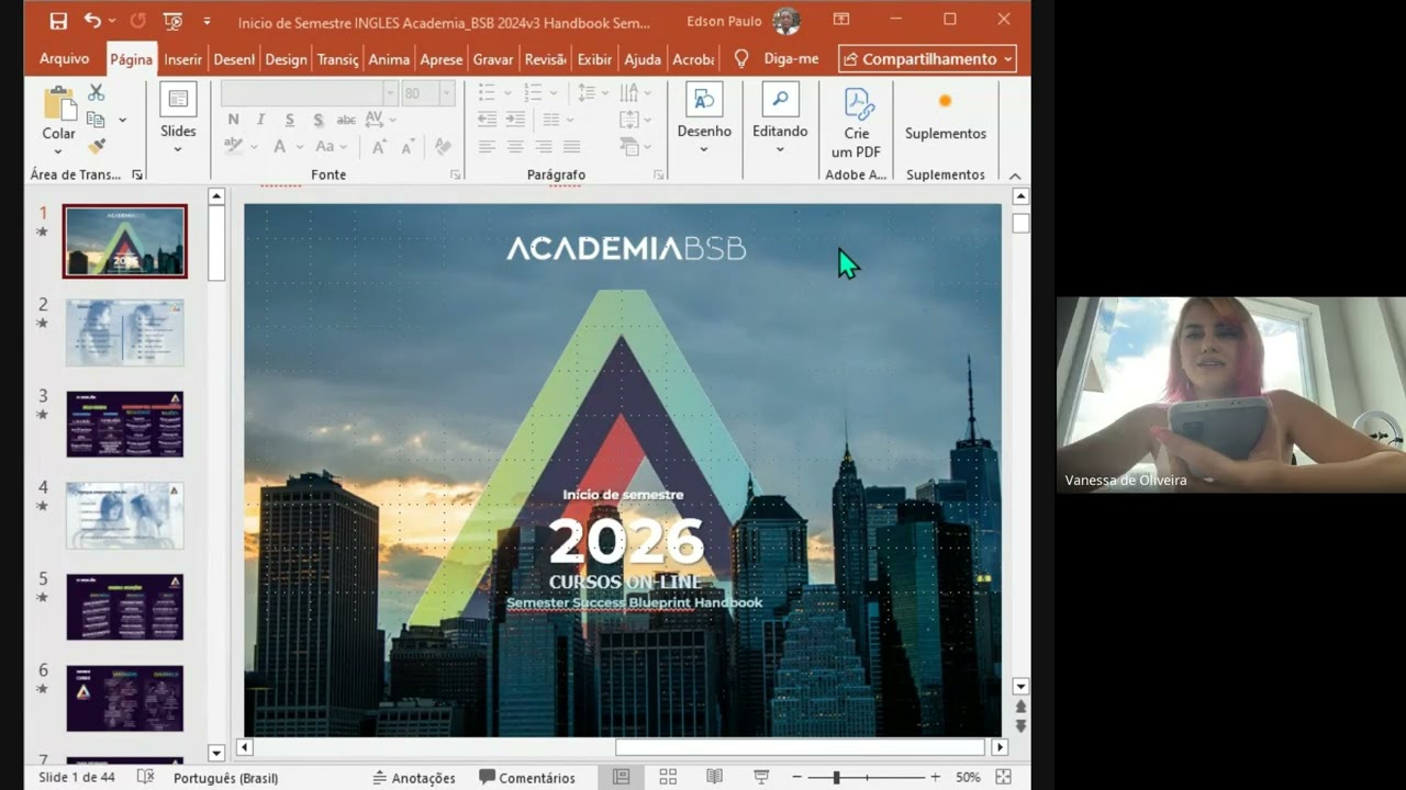 Semester Sucess Handbook - Academia BSB, smart courses (student Vanessa)