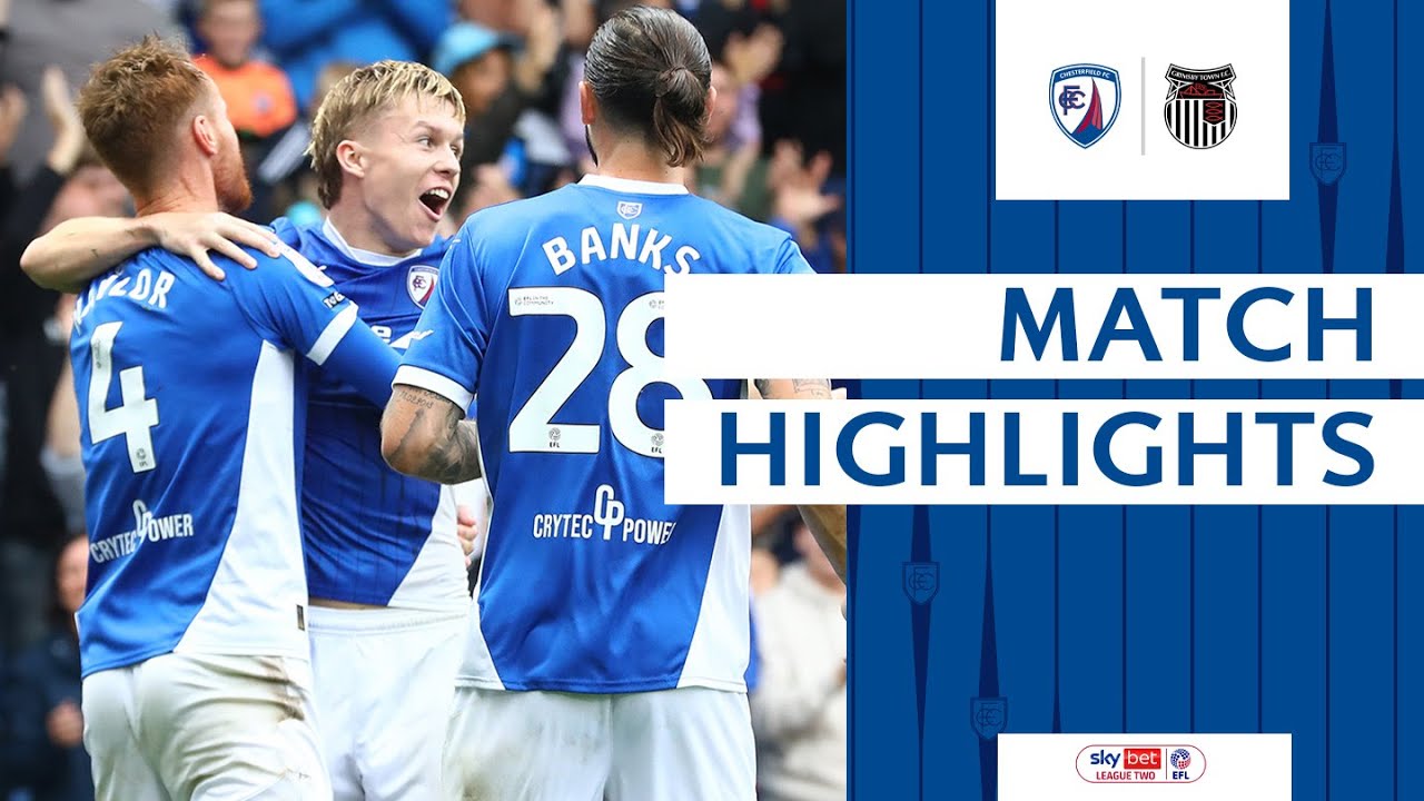 HIGHLIGHTS | Spireites 2-1 Grimsby Town