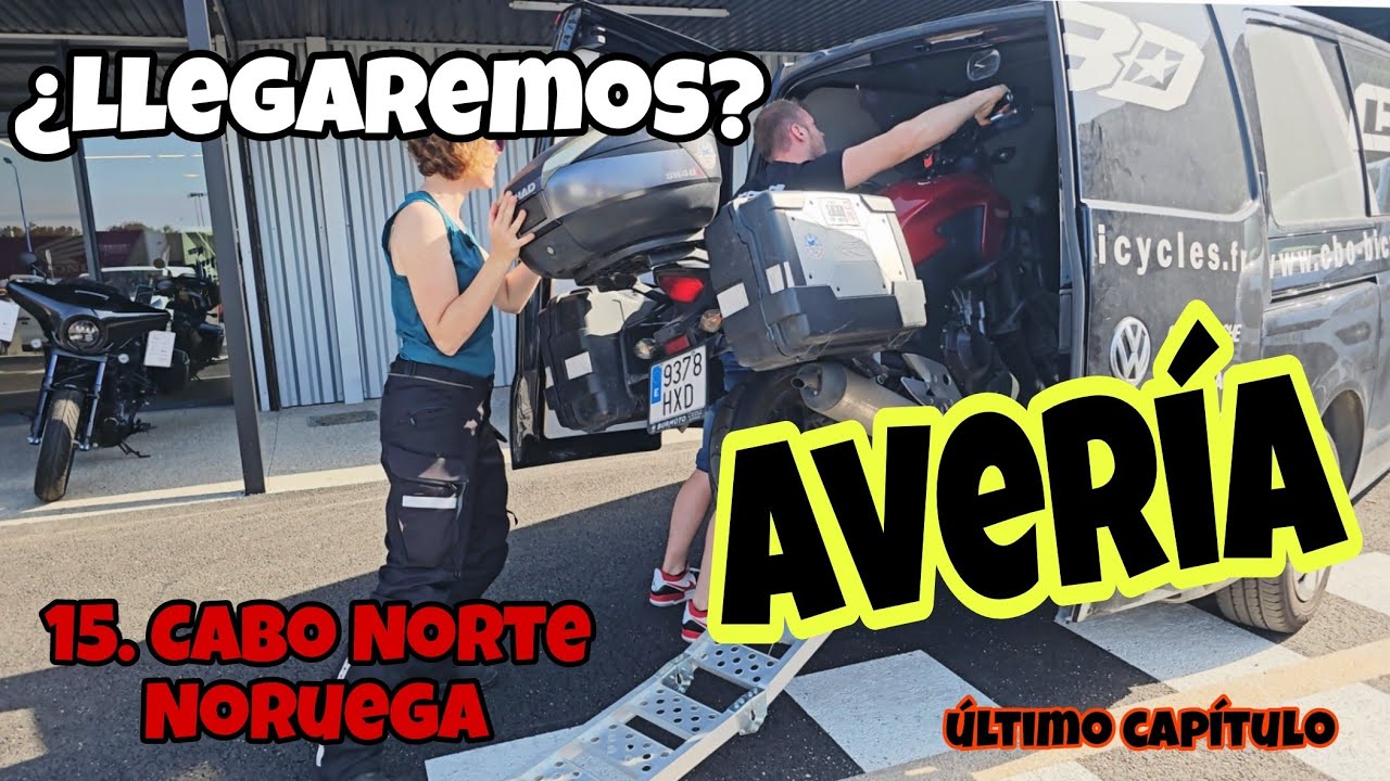 15. CABO NORTE Y NORUEGA. AVERÍA, consejos para el calor, ratones, aventuras varias