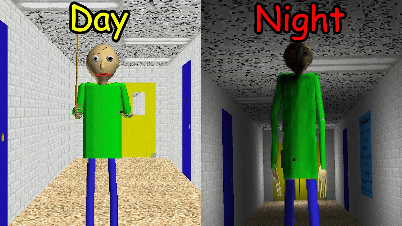 Балди в нерабочее время?? | Мод для Baldi's Basics