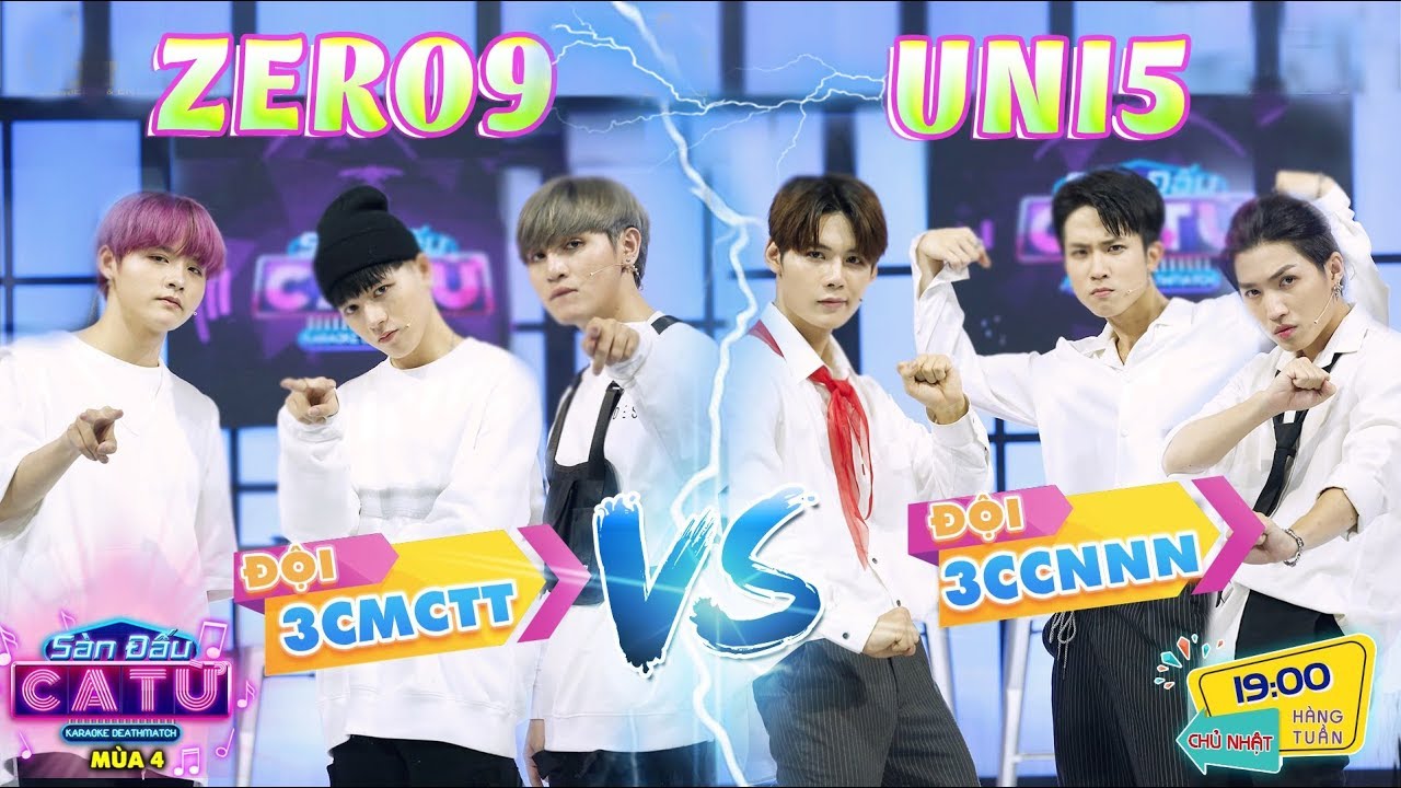 UNI5 và ZERO9 lần đầu SO KÈ GIỌNG HÁT LIVE không khoan nhượng trên sân khấu. Ai đỉnh hơn?