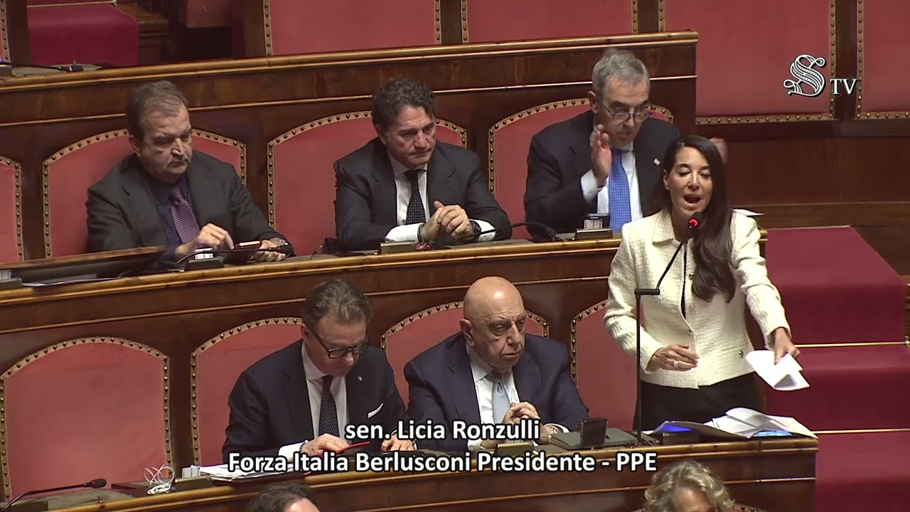 RONZULLI REPLICA A MELONI: 
