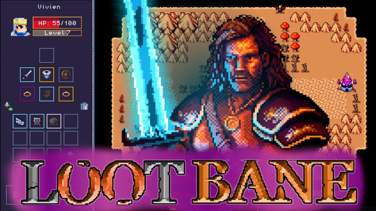 Casual Dungeon-Delving Roguelite! | LOOTBANE Early Playtest