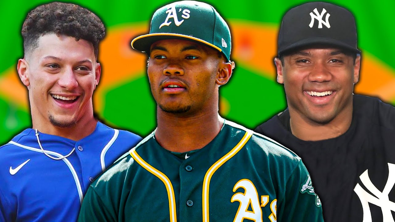 I built a MLB TEAM using ONLY NFL PLAYERS