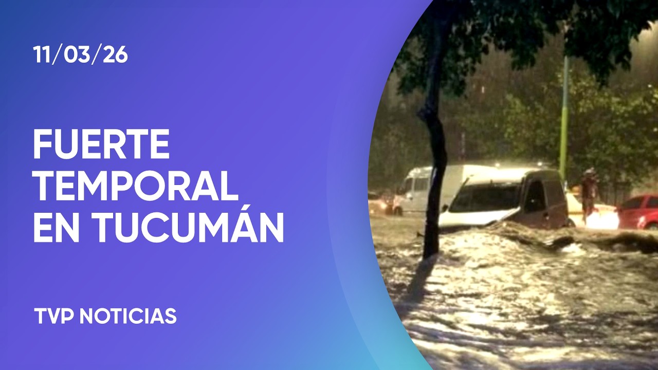 Temporal en Tucumán: inundaciones, corte de rutas y evacuados por las tormentas