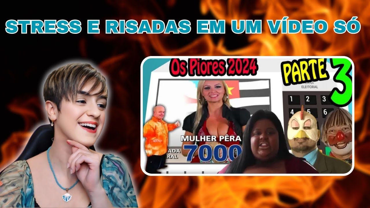 REACT - 🔴 Os mais Bizarros e Engraçados Candidatos do Brasil PARTE 3! 3º Turno! 2024 - Fala de Tudo!
