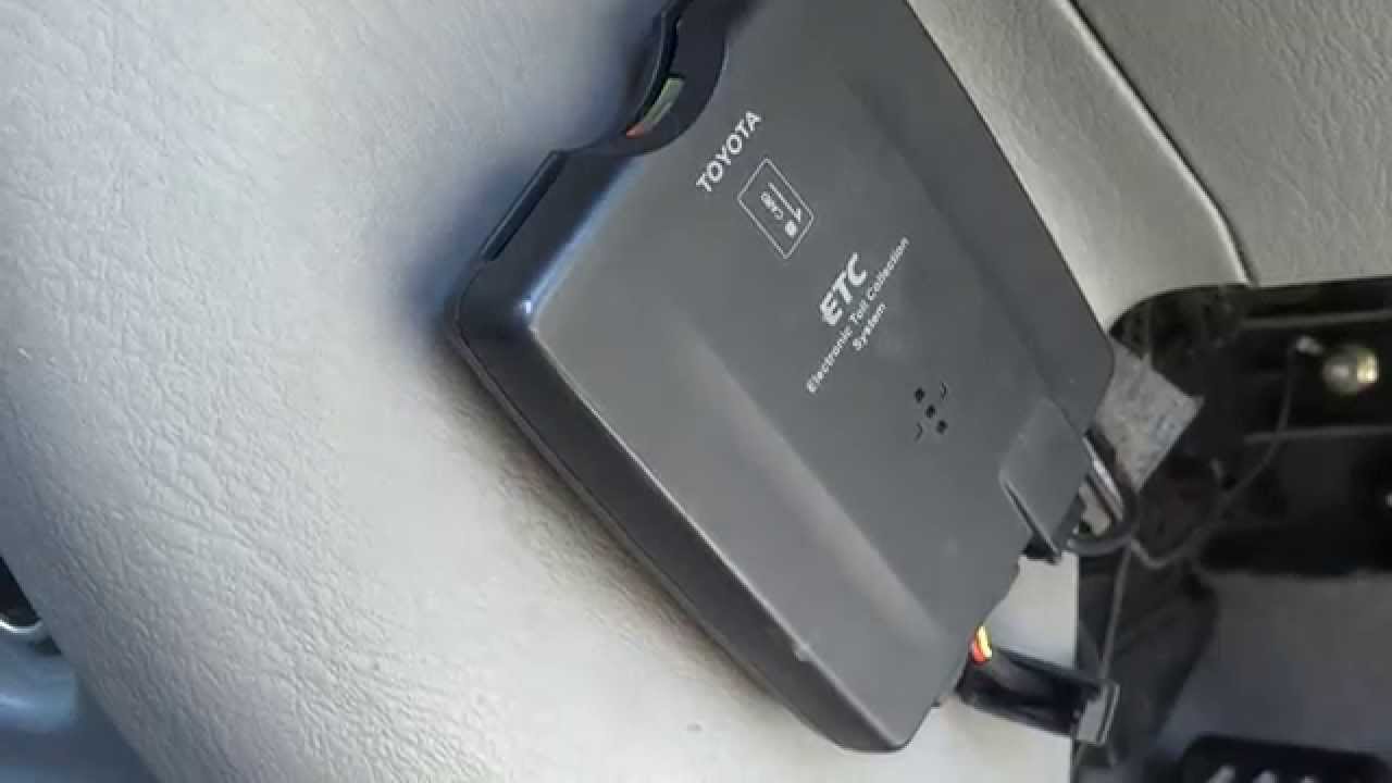 Toyota electronic toll collection system на Mazda Demio (Ford Festiva Mini Wagon)