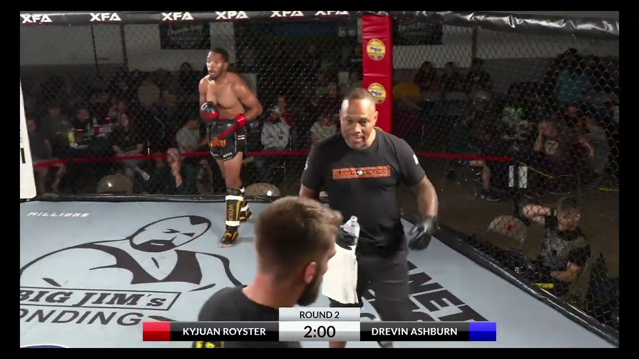 Кьюан Ройстер v Древин Эшберн | XFA Fight Night 6 (10-18-25)