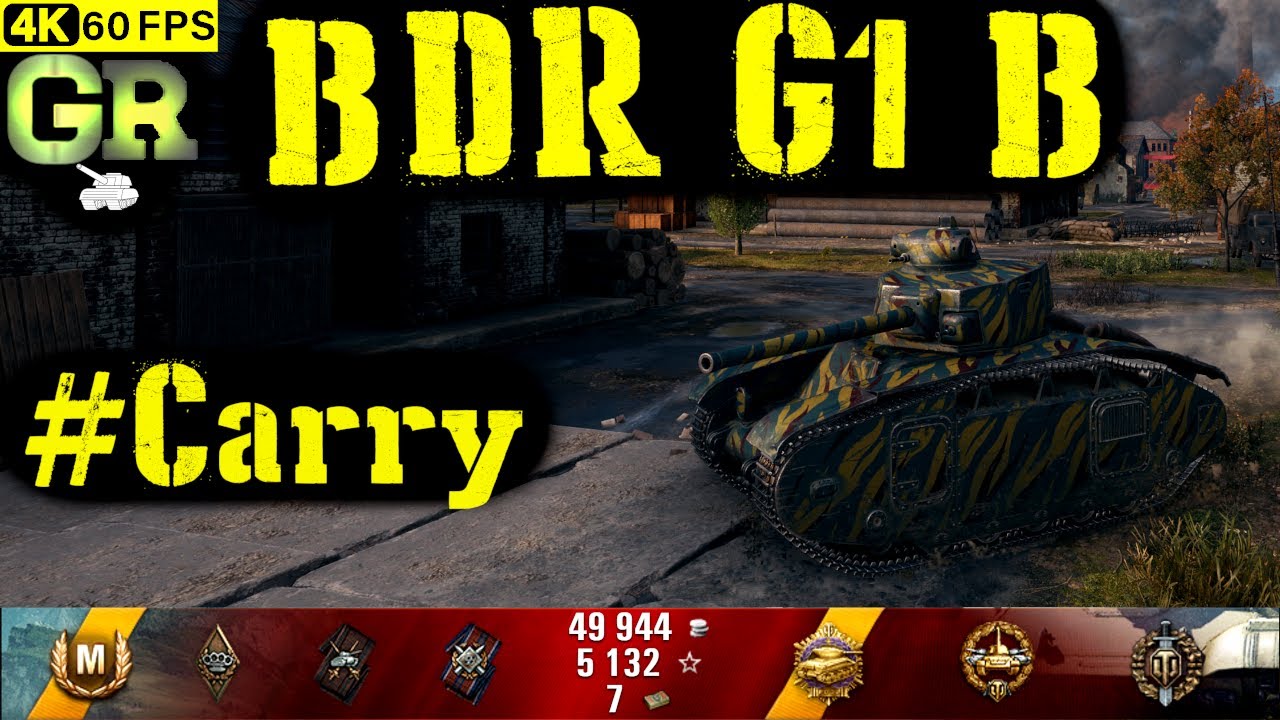 World of Tanks BDR G1 B Replay - 10 Kills 2.4K DMG(Patch 1.4.1)