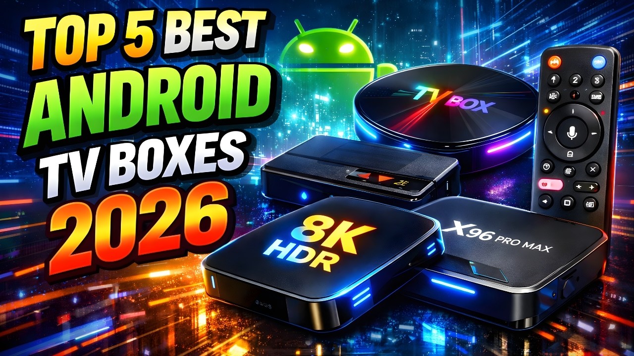 Best Android TV Box on AliExpress 2026 | 8K, WiFi 6, Netflix & YouTube