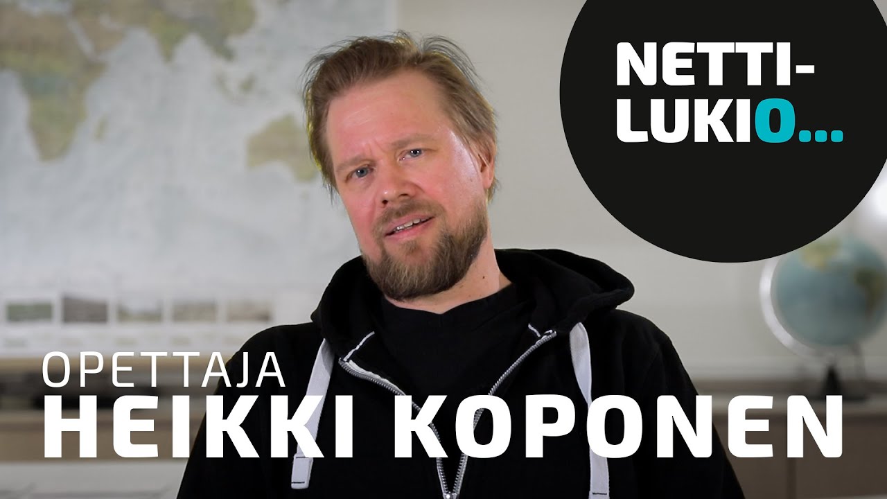 Pelipedagogi ja opettaja Heikki | Nettilukio