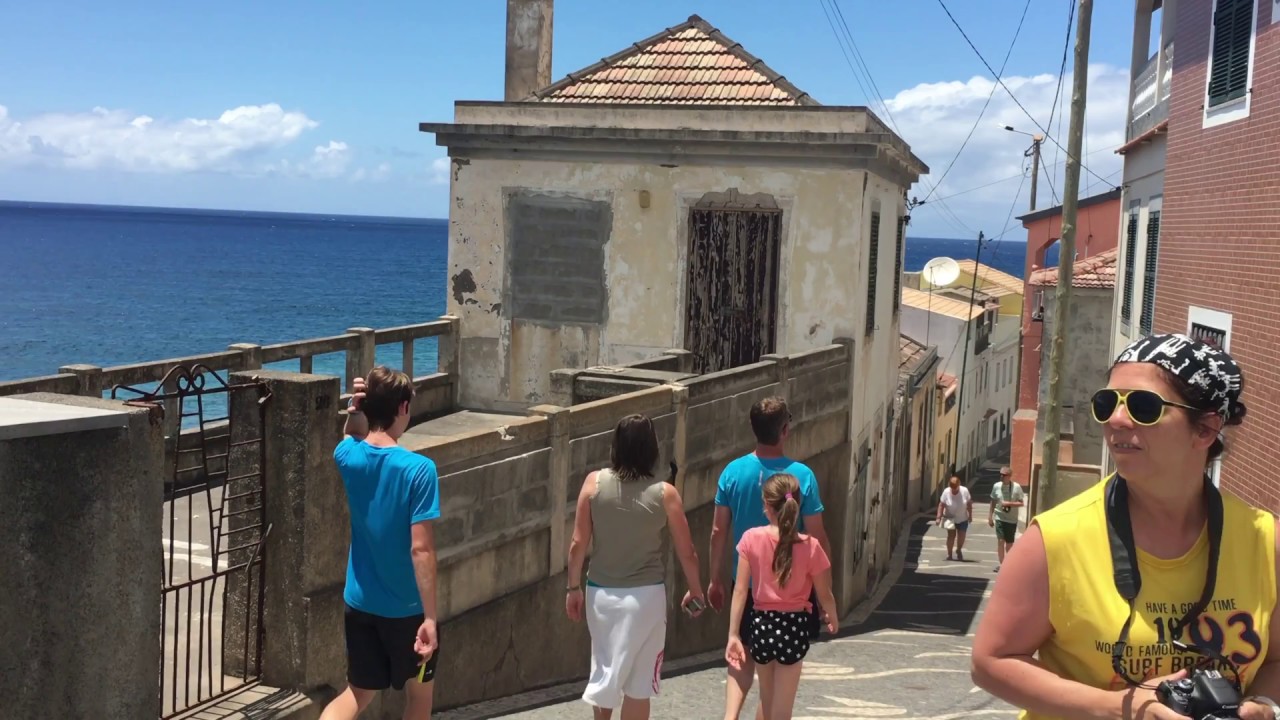 Paul do Mar entire city walk - Madeira 4k
