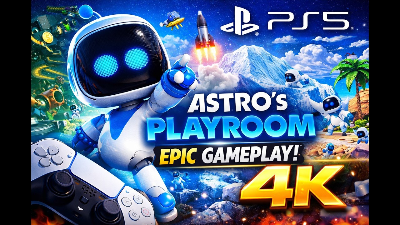 Feel the Future in 4K | Astro’s Playroom PS5 Gameplay