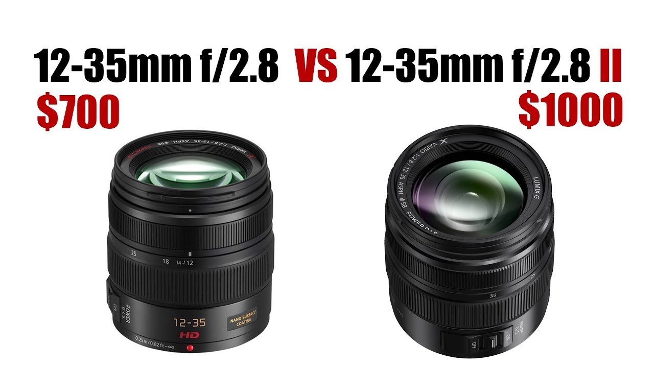 Panasonic Lumix 12-35mm f/2.8 II vs Lumix 12-35mm f/2.8 (1ver.)
