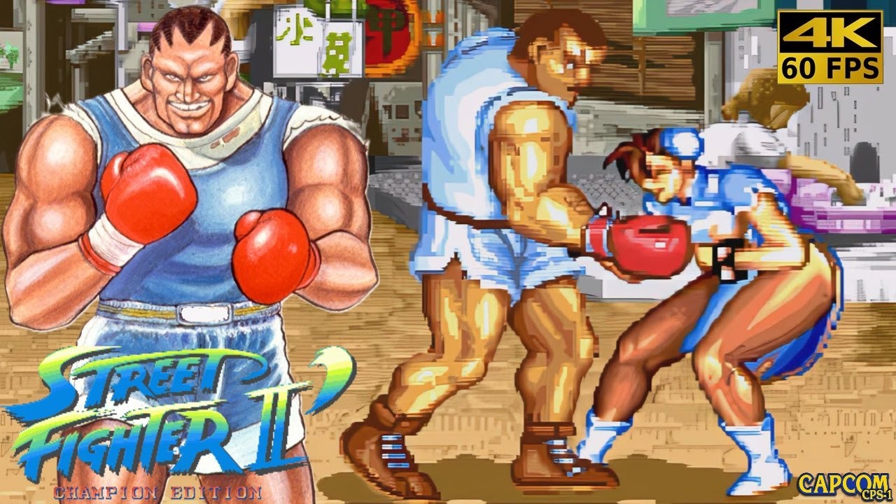 Street Fighter II': Champion Edition - Balrog [Arcade / 1992] 4K 60FPS