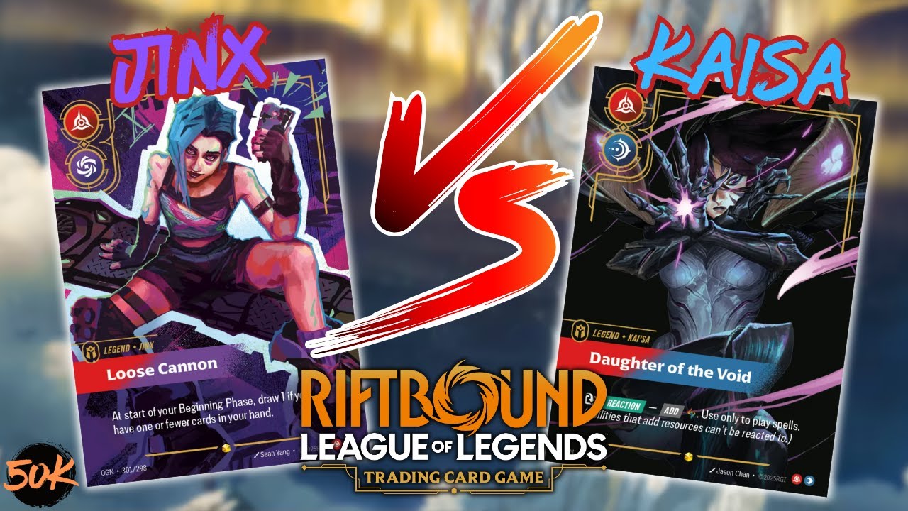Jinx Turbo Aggro VS Kaisa Midrange | Riftbound League of Legends TCG Origins