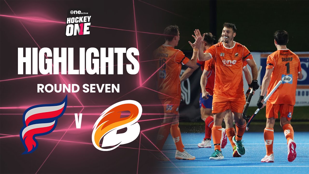 Adelaide Fire v Brisbane Blaze Men's Highlights | ONE Active Hockey One League Round 7 2025