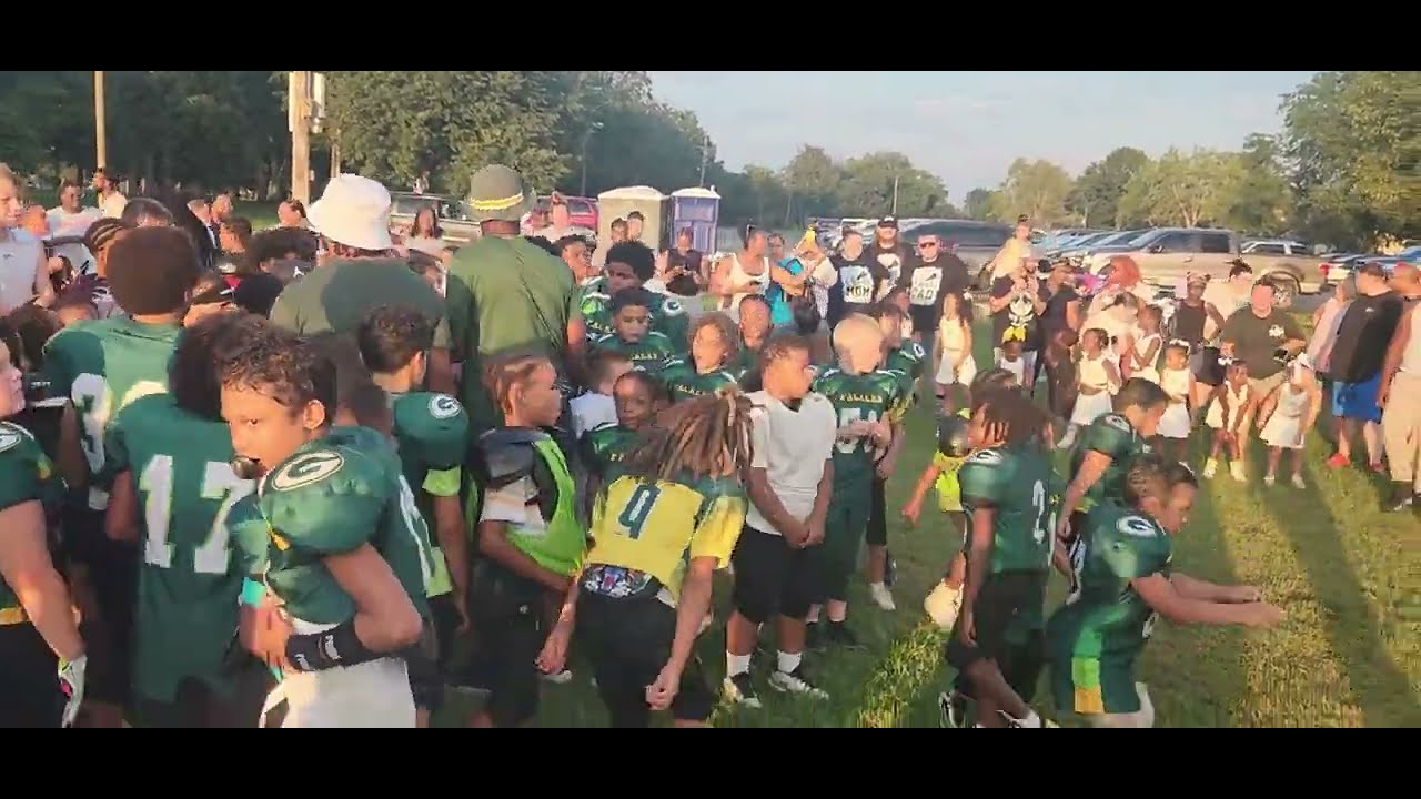 Oryahn Carson Columbus Packers Pep rally
